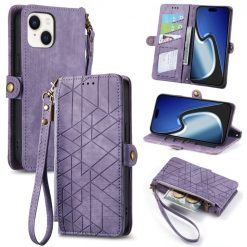Peňaženkové puzdro Purse case fialové – Apple iPhone 15 Plus | Kryty na mobil Kryty na mobil | Peňaženkové puzdro Purse case fialové – Apple iPhone 15 Plus | Kryty na mobil