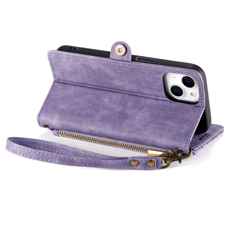 Peňaženkové puzdro Purse case fialové – Apple iPhone 15 Plus | Kryty na mobil Kryty na mobil | Peňaženkové puzdro Purse case fialové – Apple iPhone 15 Plus | Kryty na mobil