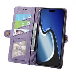 Peňaženkové puzdro Purse case fialové – Apple iPhone 15 Pro Max | Kryty na mobil Kryty na mobil | Peňaženkové puzdro Purse case fialové – Apple iPhone 15 Pro Max | Kryty na mobil