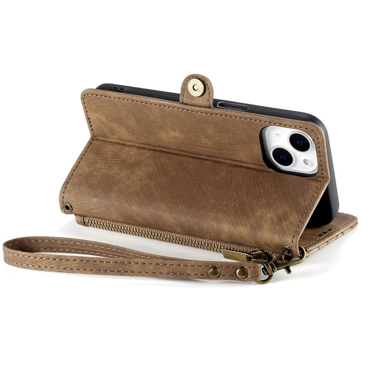 Peňaženkové puzdro Purse case hnedé – Apple iPhone 15 | Kryty na mobil Kryty na mobil | Peňaženkové puzdro Purse case hnedé – Apple iPhone 15 | Kryty na mobil