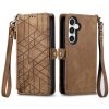 Kryty na mobil | Peňaženkové puzdro Purse case fialové – Samsung Galaxy S23 FE | Kryty na mobil
