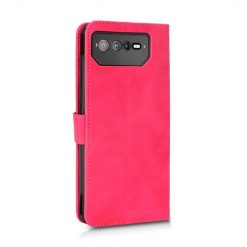 Kryty na mobil | Peňaženkové puzdro Solid ružové – Asus ROG Phone 6 / 6D / 6D Ultimate | Kryty na mobil