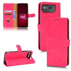 Kryty na mobil | Peňaženkové puzdro Solid ružové – Asus ROG Phone 6 / 6D / 6D Ultimate | Kryty na mobil