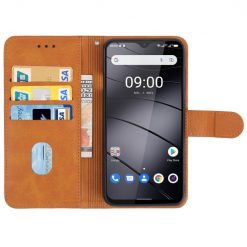 Kryty na mobil | Peňaženkové puzdro Splendid case hnedé – Gigaset GS5 | Kryty na mobil