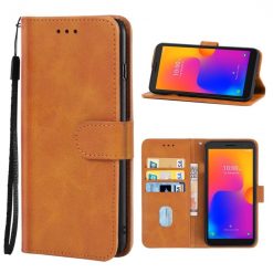 Kryty na mobil | Peňaženkové puzdro Splendid case hnedé – Alcatel 1B 2022 | Kryty na mobil