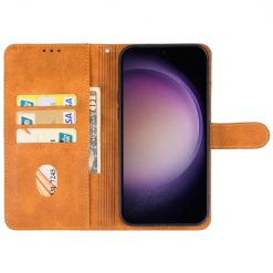 Peňaženkové puzdro Splendid case hnedé – Samsung Galaxy S23 FE | Kryty na mobil Kryty na mobil | Peňaženkové puzdro Splendid case hnedé – Samsung Galaxy S23 FE | Kryty na mobil
