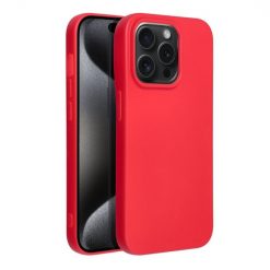 Kryty na mobil | Silikónový kryt Soft case červený – Apple iPhone 15 Pro | Kryty na mobil