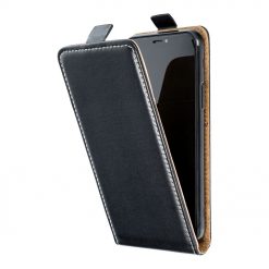 Kryty na mobil | Vyklápacie flipové puzdro Flip Flexi čierne – Apple iPhone 15 Pro | Kryty na mobil