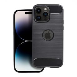 Kryty na mobil | Zadný kryt Carbon čierny – Apple iPhone 15 Pro | Kryty na mobil