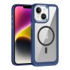 Kryty na mobil | Zadný Kryt Carbon Fiber MagSafe transparentno-zelený – Apple iPhone 15 | Kryty na mobil