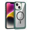 Kryty na mobil | Zadný Kryt Carbon Fiber MagSafe transparentno-modrý – Apple iPhone 15 Plus | Kryty na mobil