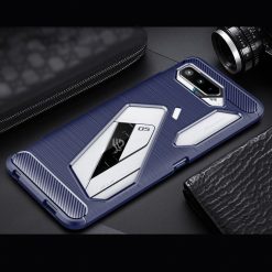Zadný kryt Carbon modrý – Asus ROG Phone 5 | Kryty na mobil Kryty na mobil | Zadný kryt Carbon modrý – Asus ROG Phone 5 | Kryty na mobil