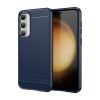 Kryty na mobil | Zadný kryt Carbon červený – Samsung Galaxy S23 FE | Kryty na mobil