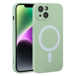 Kryty na mobil | Zadný kryt Magsafe Candy Case bledozelený – Apple iPhone 15 | Kryty na mobil