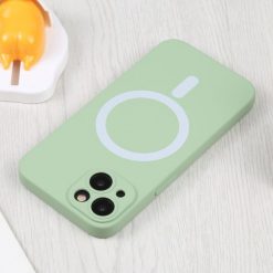 Kryty na mobil | Zadný kryt Magsafe Candy Case bledozelený – Apple iPhone 15 | Kryty na mobil