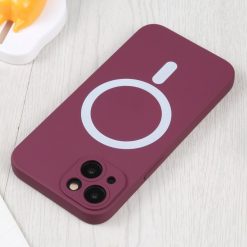 Kryty na mobil | Zadný kryt Magsafe Candy Case bordový – Apple iPhone 15 | Kryty na mobil