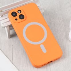 Kryty na mobil | Zadný kryt Magsafe Candy Case oranžový – Apple iPhone 15 | Kryty na mobil