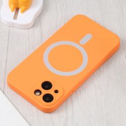 Kryty na mobil | Zadný kryt Magsafe Candy Case oranžový – Apple iPhone 15 | Kryty na mobil