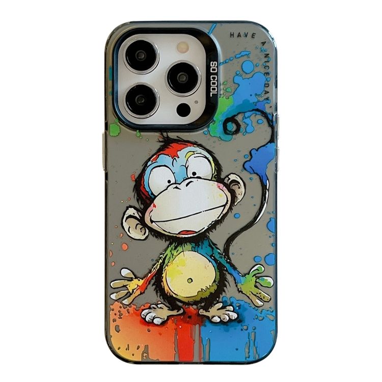 Zadný kryt na mobil Oil Painting case Šťastná Opica – Apple iPhone 15 Pro | Kryty na mobil Kryty na mobil | Zadný kryt na mobil Oil Painting case Šťastná Opica – Apple iPhone 15 Pro | Kryty na mobil