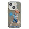 Kryty na mobil | Zadný kryt na mobil Oil Painting case Pes Motorkár – Apple iPhone 15 | Kryty na mobil