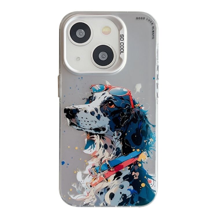 Zadný kryt na mobil Oil Painting case Škvrnitý pes – Apple iPhone 15 | Kryty na mobil Kryty na mobil | Zadný kryt na mobil Oil Painting case Škvrnitý pes – Apple iPhone 15 | Kryty na mobil