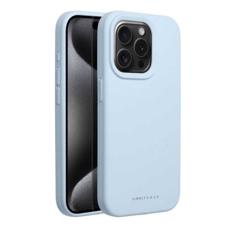 Zadný kryt Roar Cloud-Skin Case modrý – Apple iPhone 15 Pro | Kryty na mobil Kryty na mobil | Zadný kryt Roar Cloud-Skin Case modrý – Apple iPhone 15 Pro | Kryty na mobil