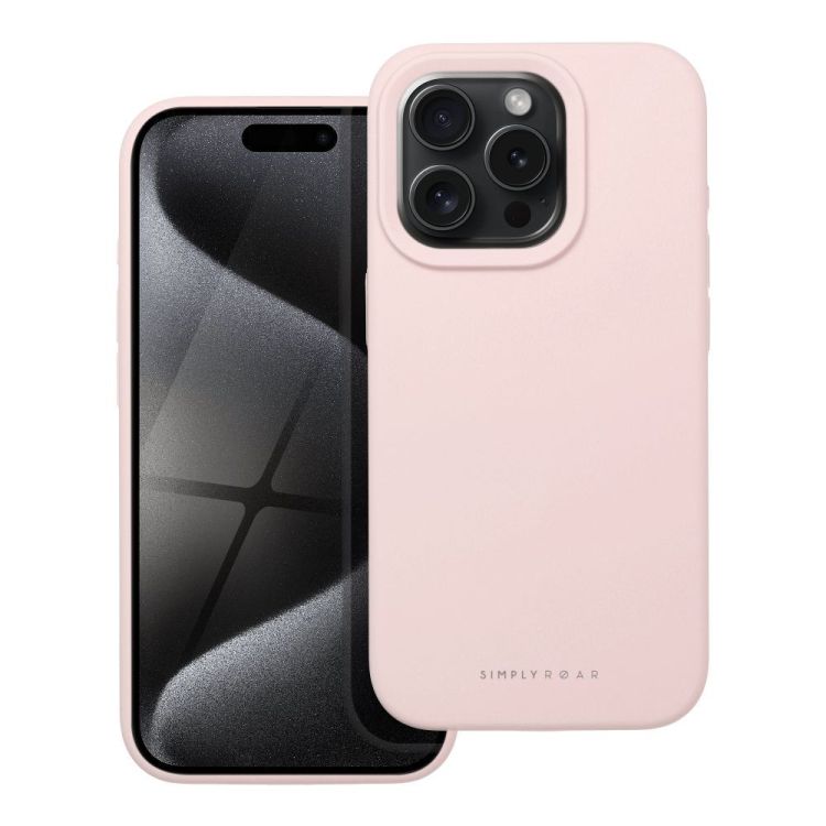 Zadný kryt Roar Cloud-Skin Case ružový – Apple iPhone 15 Pro | Kryty na mobil Kryty na mobil | Zadný kryt Roar Cloud-Skin Case ružový – Apple iPhone 15 Pro | Kryty na mobil