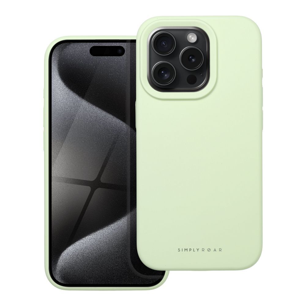 Zadný kryt Roar Cloud-Skin Case zelený – Apple iPhone 15 Pro | Kryty na mobil Kryty na mobil | Zadný kryt Roar Cloud-Skin Case zelený – Apple iPhone 15 Pro | Kryty na mobil