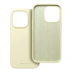 Kryty na mobil | Zadný kryt Roar Cloud-Skin Case žltý – Apple iPhone 15 Pro | Kryty na mobil