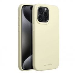 Kryty na mobil | Zadný kryt Roar Cloud-Skin Case žltý – Apple iPhone 15 Pro Max | Kryty na mobil