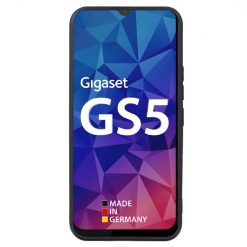 Kryty na mobil | Zadný kryt Soft Matt čierny – Gigaset GS5 | Kryty na mobil
