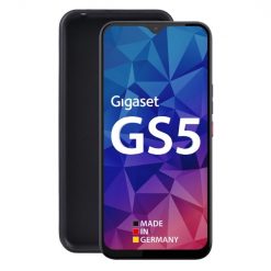 Kryty na mobil | Zadný kryt Soft Matt čierny – Gigaset GS5 | Kryty na mobil