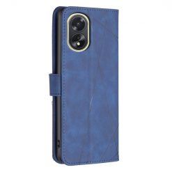 Knižkové puzdro Rhombus modré – Oppo A38 | Kryty na mobil Kryty na mobil | Knižkové puzdro Rhombus modré – Oppo A38 | Kryty na mobil