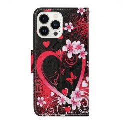 Knižkové puzdro Trendy Cross case Červené srdce – Apple iPhone 15 Pro Max | Kryty na mobil Kryty na mobil | Knižkové puzdro Trendy Cross case Červené srdce – Apple iPhone 15 Pro Max | Kryty na mobil