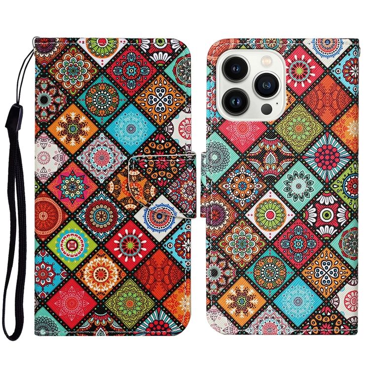 Knižkové puzdro Trendy Cross case Farebné mandaly – Apple iPhone 15 Pro Max | Kryty na mobil Kryty na mobil | Knižkové puzdro Trendy Cross case Farebné mandaly – Apple iPhone 15 Pro Max | Kryty na mobil
