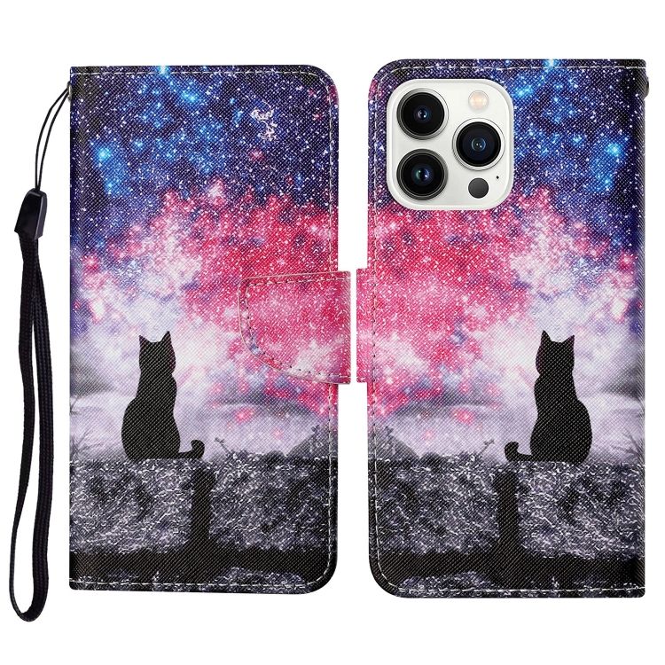 Knižkové puzdro Trendy Cross case Mačka a vesmír – Apple iPhone 15 Pro Max | Kryty na mobil Kryty na mobil | Knižkové puzdro Trendy Cross case Mačka a vesmír – Apple iPhone 15 Pro Max | Kryty na mobil