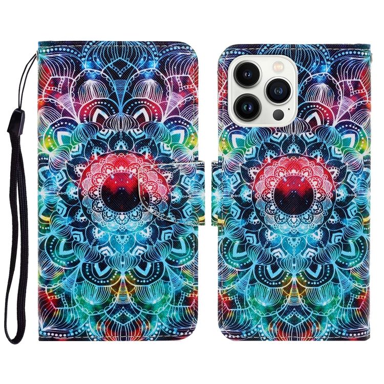 Knižkové puzdro Trendy Cross case Mandala – Apple iPhone 15 Pro | Kryty na mobil Kryty na mobil | Knižkové puzdro Trendy Cross case Mandala – Apple iPhone 15 Pro | Kryty na mobil