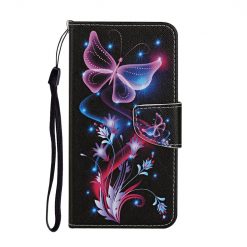 Knižkové puzdro Trendy Cross case Nočný motýľ - Apple iPhone 15 Pro Max