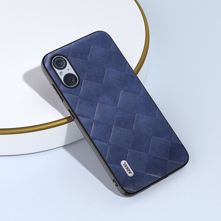 Kryt Abeel Weave Case modrý – Sony Xperia 5 V | Kryty na mobil Kryty na mobil | Kryt Abeel Weave Case modrý – Sony Xperia 5 V | Kryty na mobil