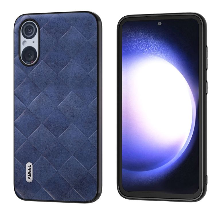 Kryt Abeel Weave Case modrý – Sony Xperia 5 V | Kryty na mobil Kryty na mobil | Kryt Abeel Weave Case modrý – Sony Xperia 5 V | Kryty na mobil
