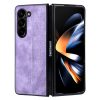 Kryty na mobil | Kryt AZNS Embossed Skin case hnedý – Samsung Galaxy Z Fold 5 | Kryty na mobil