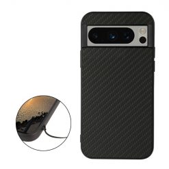 Kryty na mobil | Kryt Carbon Fiber čierny – Google Pixel 8 Pro | Kryty na mobil