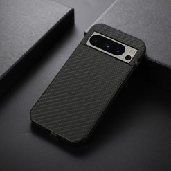 Kryty na mobil | Kryt Carbon Fiber čierny – Google Pixel 8 Pro | Kryty na mobil