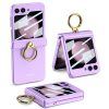 Kryty na mobil | Kryt GKK Magnetic Ring case biely – Samsung Galaxy Z Flip 5 | Kryty na mobil