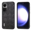 Kryty na mobil | Peňaženkové puzdro Embossing Pattern Ľalia čierne – Oppo Reno 10 5G / Reno 10 Pro 5G | Kryty na mobil