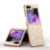 Kryty na mobil | Ligotavý kryt Glitter Case čierny – Samsung Galaxy Z Flip 5 | Kryty na mobil