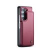 Kryty na mobil | Multifunkčné peňaženkové puzdro CaseMe Business case fialové – Samsung Galaxy Z Fold 5 | Kryty na mobil