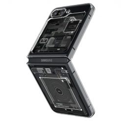 Kryty na mobil | Ochranný kryt Spigen Zero One transparentný – Samsung Galaxy Z Flip 5 | Kryty na mobil