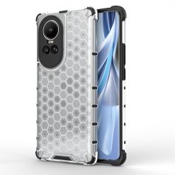 Odolný kryt Honeycomb Armor transparentný – Oppo Reno 10 5G / Reno 10 Pro 5G