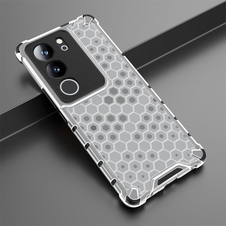 Odolný kryt Honeycomb Armor transparentný – Vivo V29 | Kryty na mobil Kryty na mobil | Odolný kryt Honeycomb Armor transparentný – Vivo V29 | Kryty na mobil
